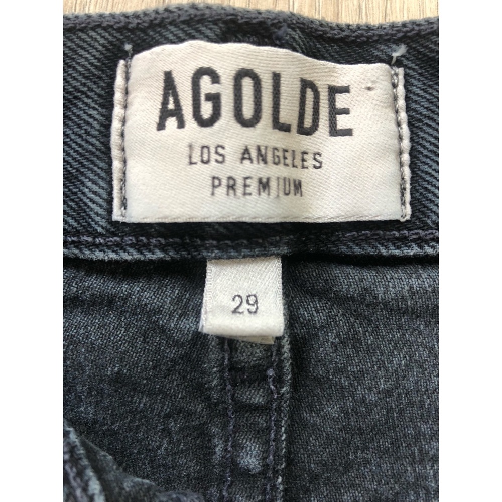 AGOLDE Riley High Rise Straight Cropped Jeans - Picture 4 of 7